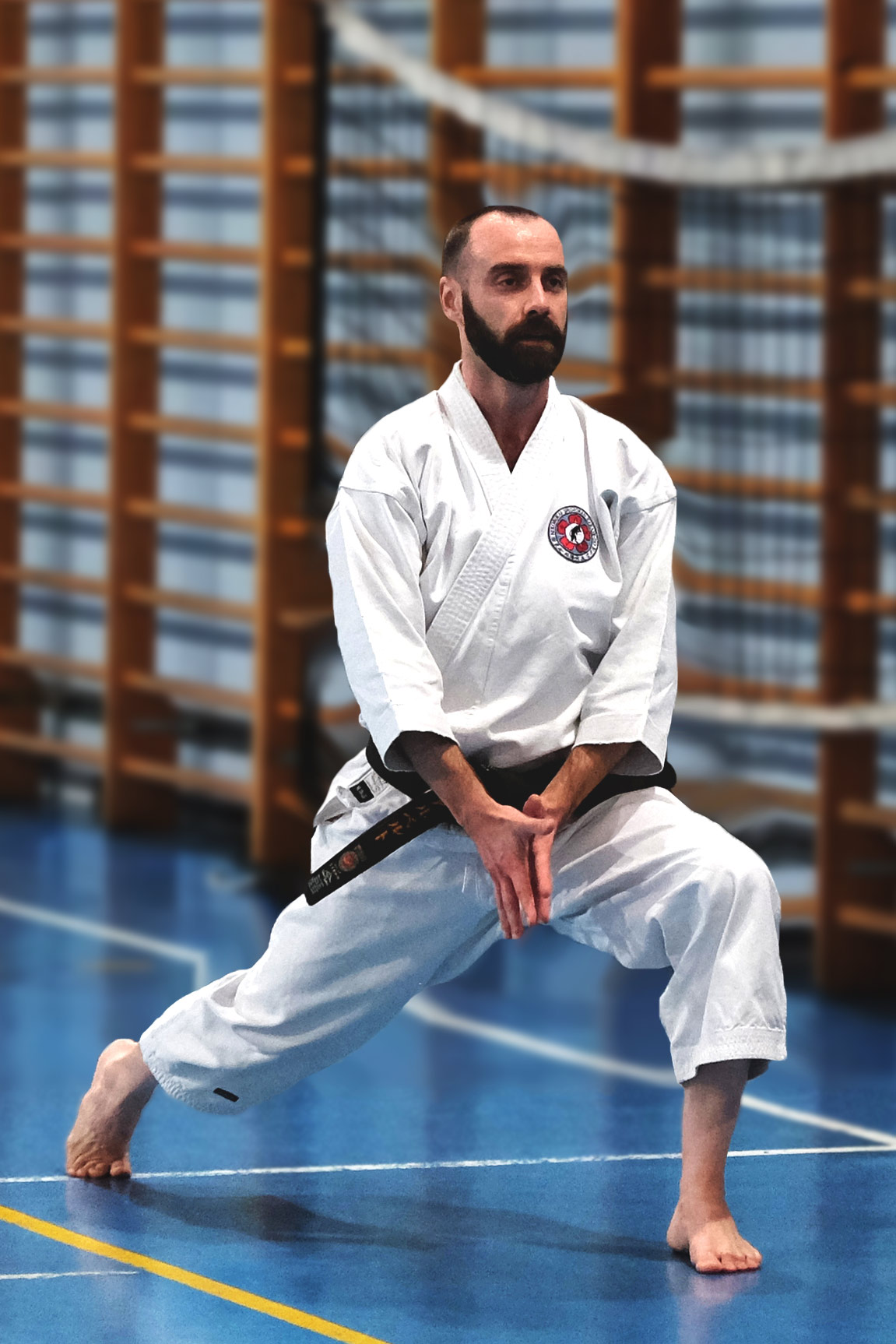 Gichin Funakoshi, founder of Shotokan Karate style